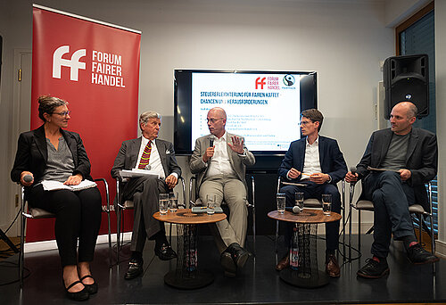 Podiumsdiskussion in Berlin