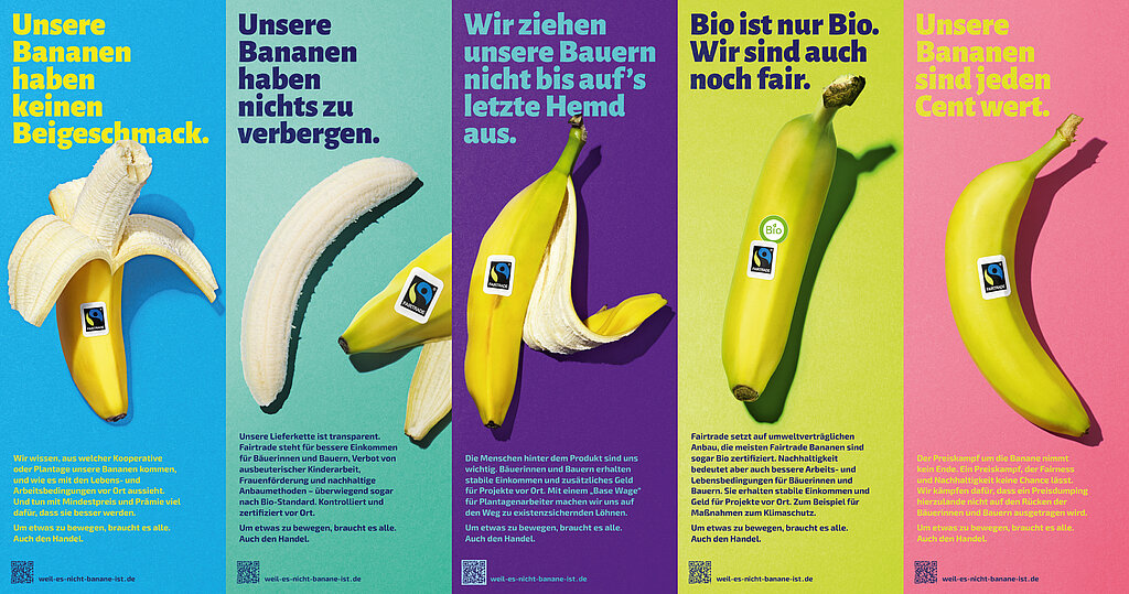 muss Der Handel Deutschland handeln: Bananen-Kampagne: Fairtrade
